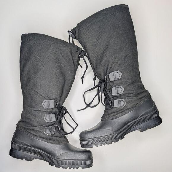 Sorel Kaufman Canada winter snow boots felt lined waterproof women's size 6 - Picture 3 of 6